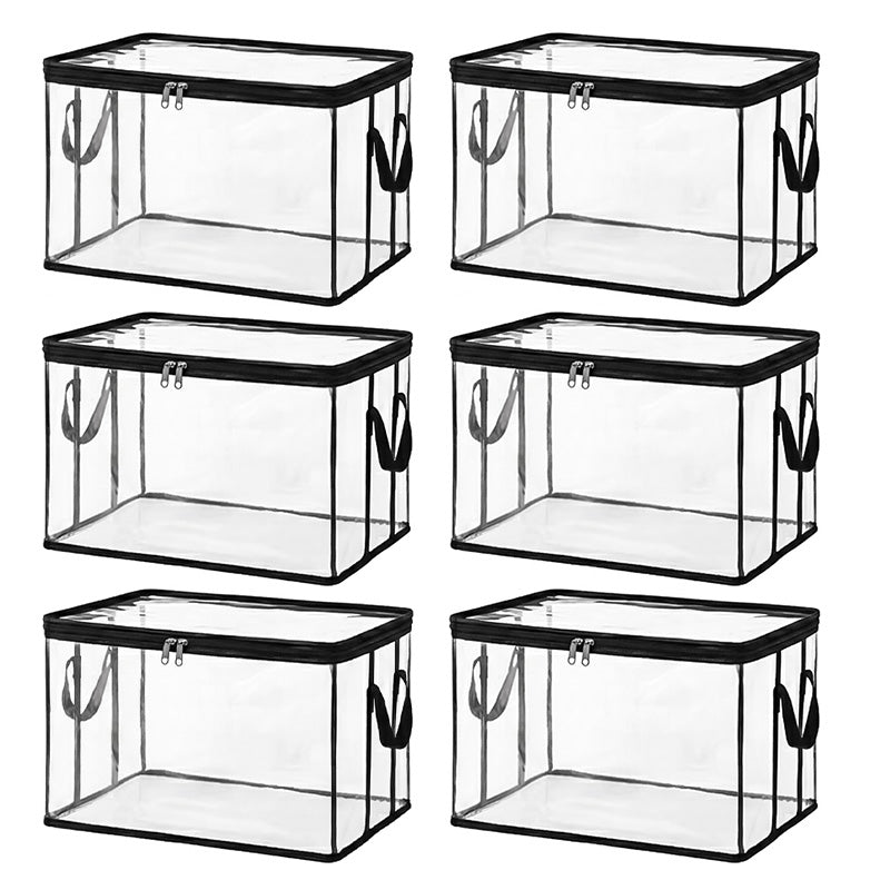 ⏰🔥LIMITED TIME 50% OFF! 🏠 Transparent Large-Capacity Dustproof & Moisture-Proof Storage Bag – Perfect for Clothes, Toys, Books & More ✨