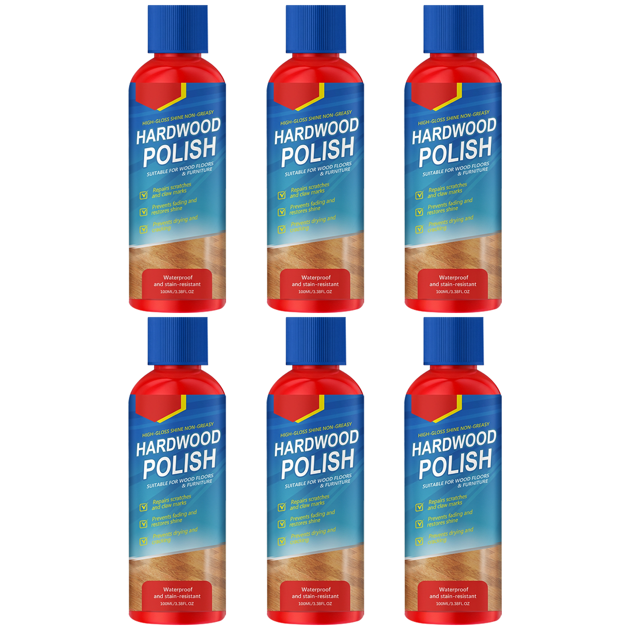6 Bottles — Keep Floors Looking New