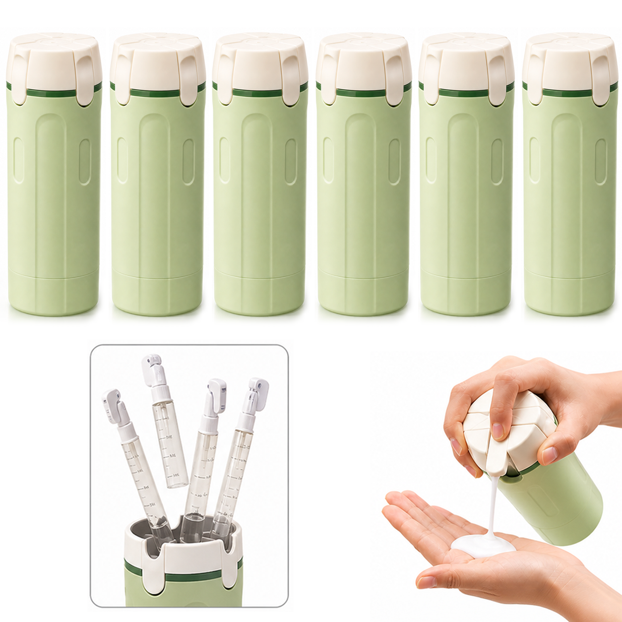 6 Bottles - Travel gym & home ready