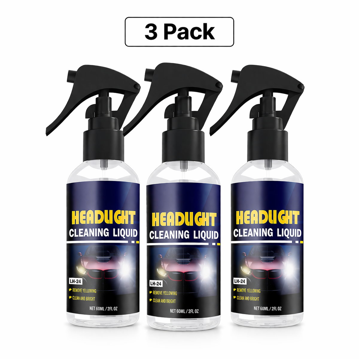 Vodlan™ Car Headlight Cleaning & Restoration Agent – Scratch Remover, UV Protection & Anti-Yellowing 🚗