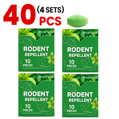 🏠🛡️ Aovego® Natural Peppermint Rodent Repellent Tablets