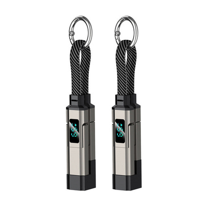 ⚡HOT SALE 50% OFF🔥4-in-1 Digital Display Keychain Charging Cable