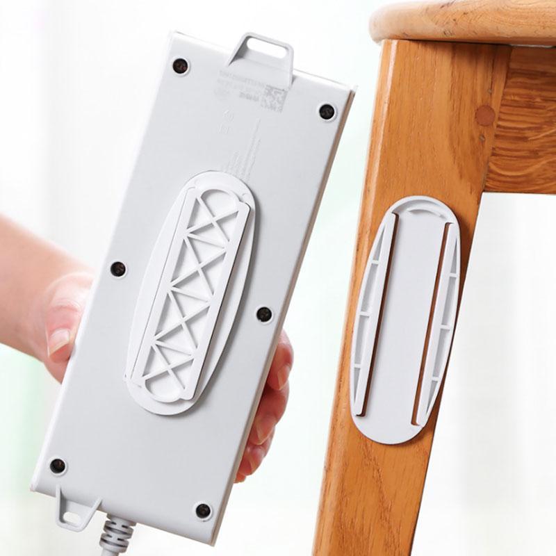 🏠 Lumiazos™ No-Drill Wall Mount Holder — Keep Cables, Routers & Extension Leads Off the Floor