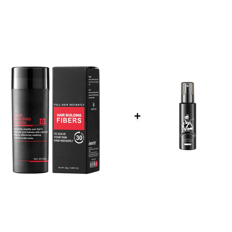 Instant Hair Building Fibres – Hairline Filler & Fuller-Looking Hair (offer)