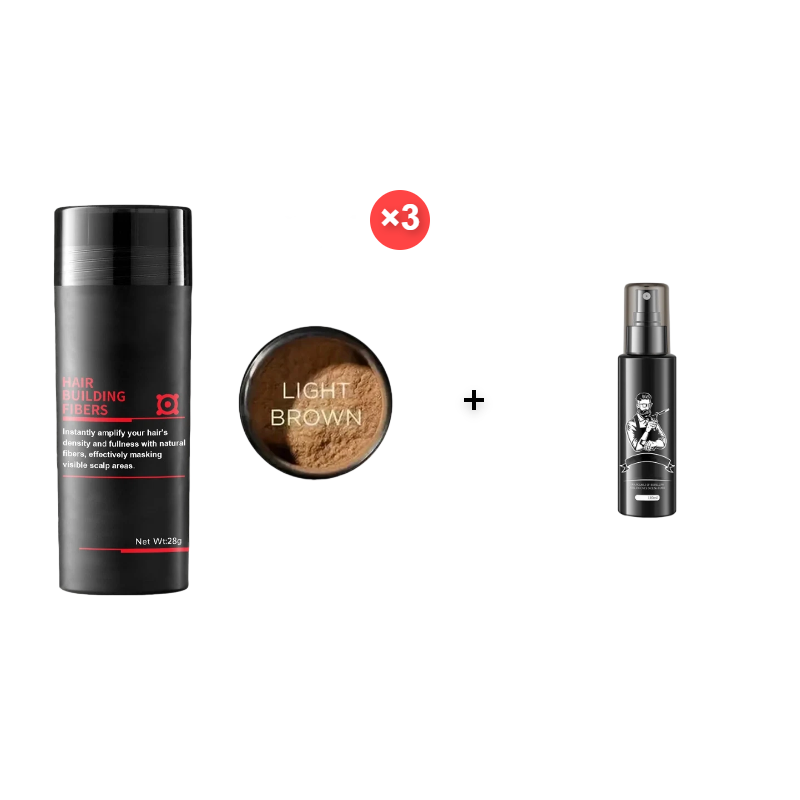 Instant Hair Building Fibres – Hairline Filler & Fuller-Looking Hair (offer)