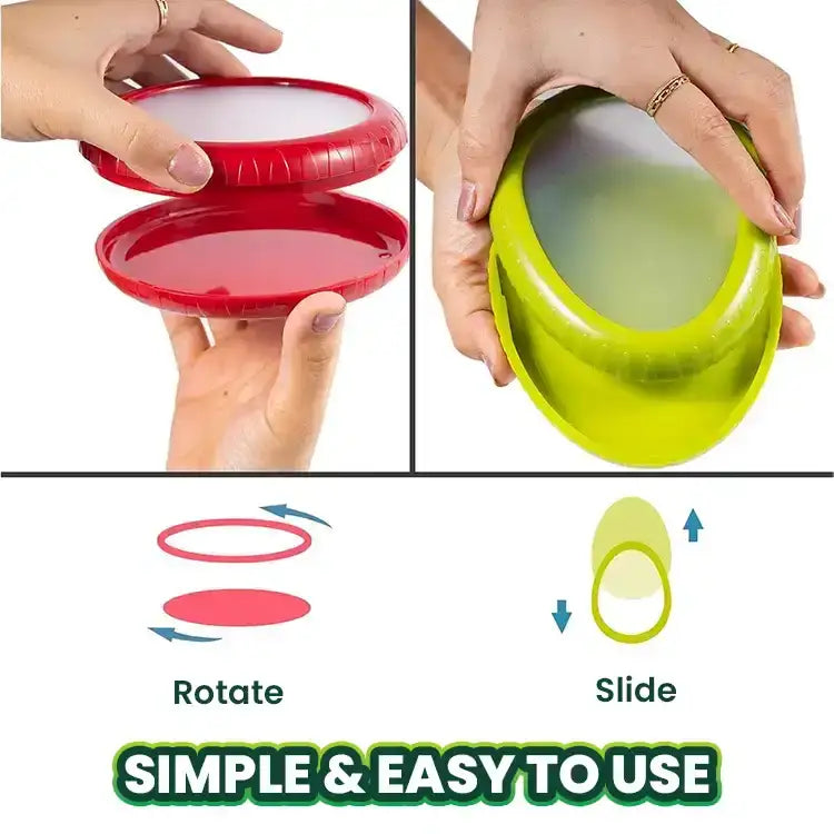 Silicone stretch pods🍅🥑 Keep Your Fruits & Veggies Fresh with These Stretch Pods!