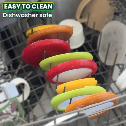 Silicone stretch pods🍅🥑 Keep Your Fruits & Veggies Fresh with These Stretch Pods!