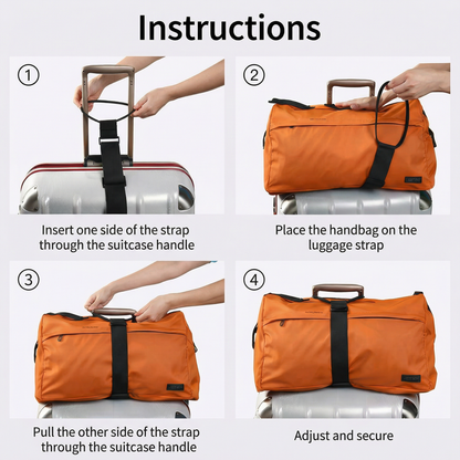 Lumiazos™ Travel Strap Pro – Adjustable Luggage Strap (offer)