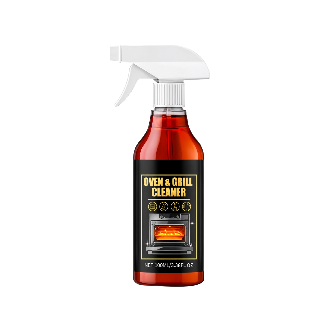 ✨Vodlan™ Oven & Grill Cleaner Spray – Dissolves Grease in 5 Mins, No Scrubbing & Eliminates Odors