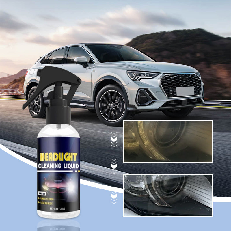 Vodlan™ Car Headlight Cleaning & Restoration Agent – Scratch Remover, UV Protection & Anti-Yellowing 🚗