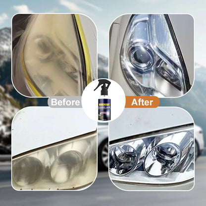 Vodlan™ Car Headlight Cleaning & Restoration Agent – Scratch Remover, UV Protection & Anti-Yellowing 🚗