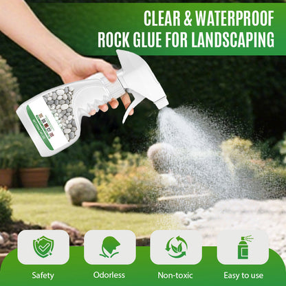 🌿Vodlan™ Clear & Waterproof Rock Glue For Landscaping✨Transform Your Garden 💪🌿