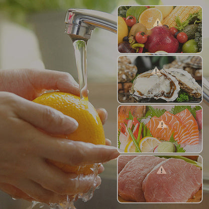 Vodlan™ Effortless Vortex Fruit & Vegetable Washer – Removes Pesticides, BPA-Free & Easy-Clean Design 💧
