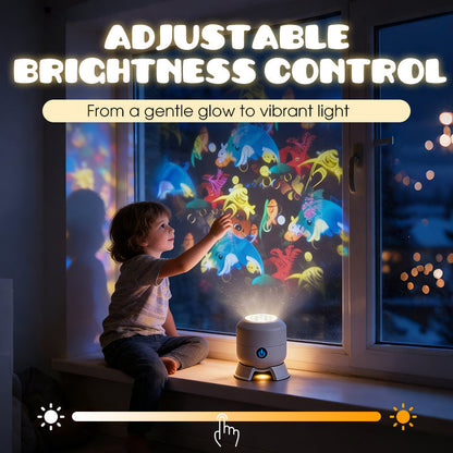 lumiazos™ Dynamic Rotating LED Projector Light (offer)
