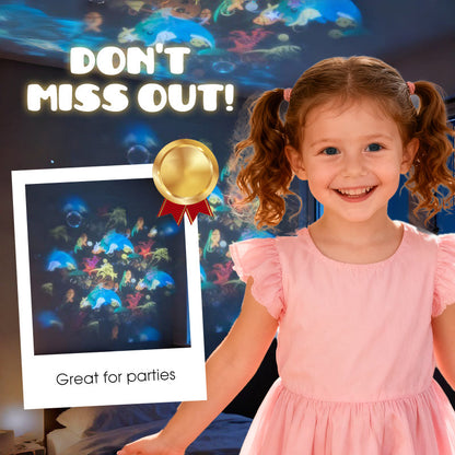 lumiazos™ Dynamic Rotating LED Projector Light (offer)