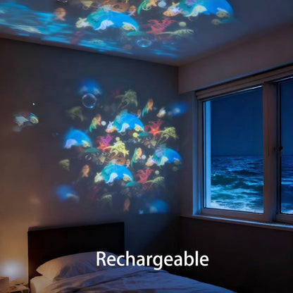 lumiazos™ Dynamic Rotating LED Projector Light (offer)