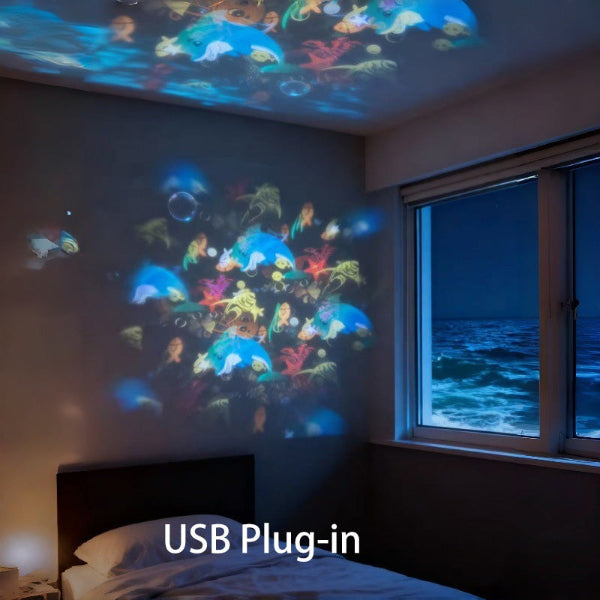 🔥 Hot Sale: Lumiazos™ Dynamic Rotating LED Projector Light