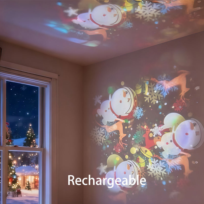 lumiazos™ Dynamic Rotating LED Projector Light (offer)