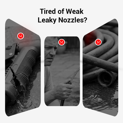 🚿Vodlan™ High-pressure water gun – 3 interchangeable nozzles, durable aluminium alloy & powerful ✨