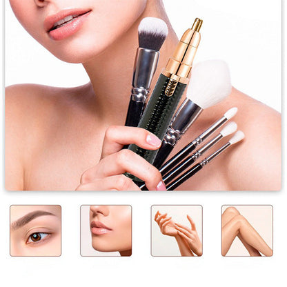 🥳2026 HOT SALE🥳💞50K+ SOLD!✂️Portable Electric Eyebrow Trimmer | 3-in-1 Grooming Tool for Brows, Nose & Body (Offer)