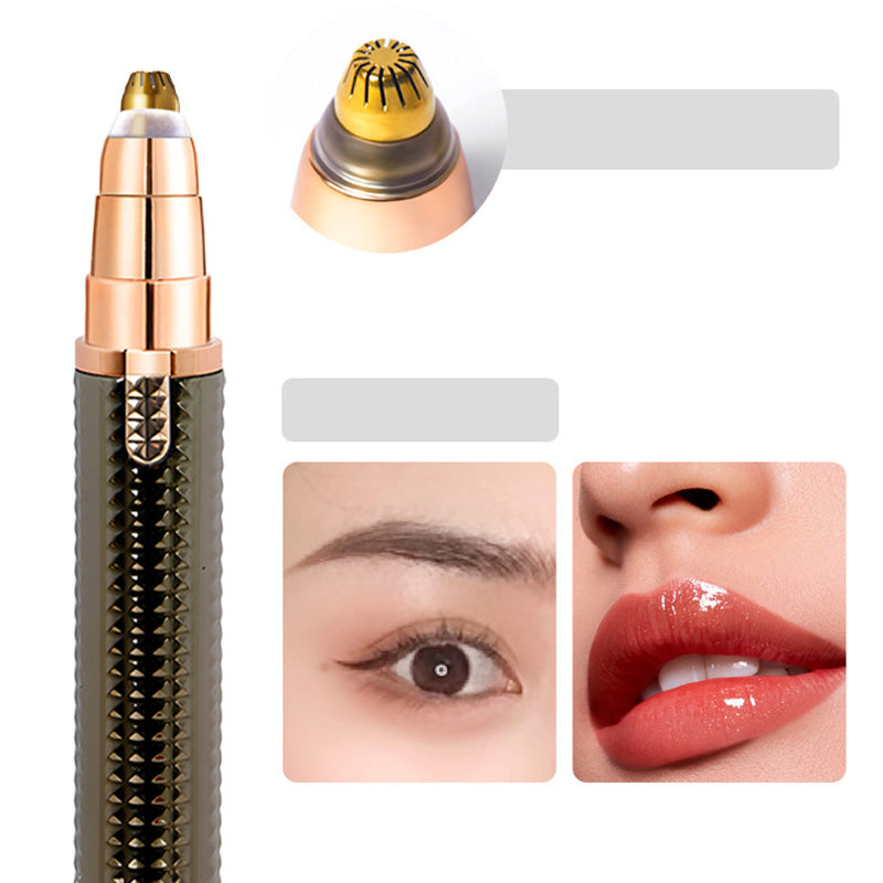 🥳2026 HOT SALE🥳💞50K+ SOLD!✂️Portable Electric Eyebrow Trimmer | 3-in-1 Grooming Tool for Brows, Nose & Body (Offer)