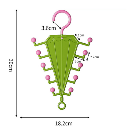 Space-Saving V-Shaped Hanger Organiser – Double-Sided Wardrobe Storage Rack