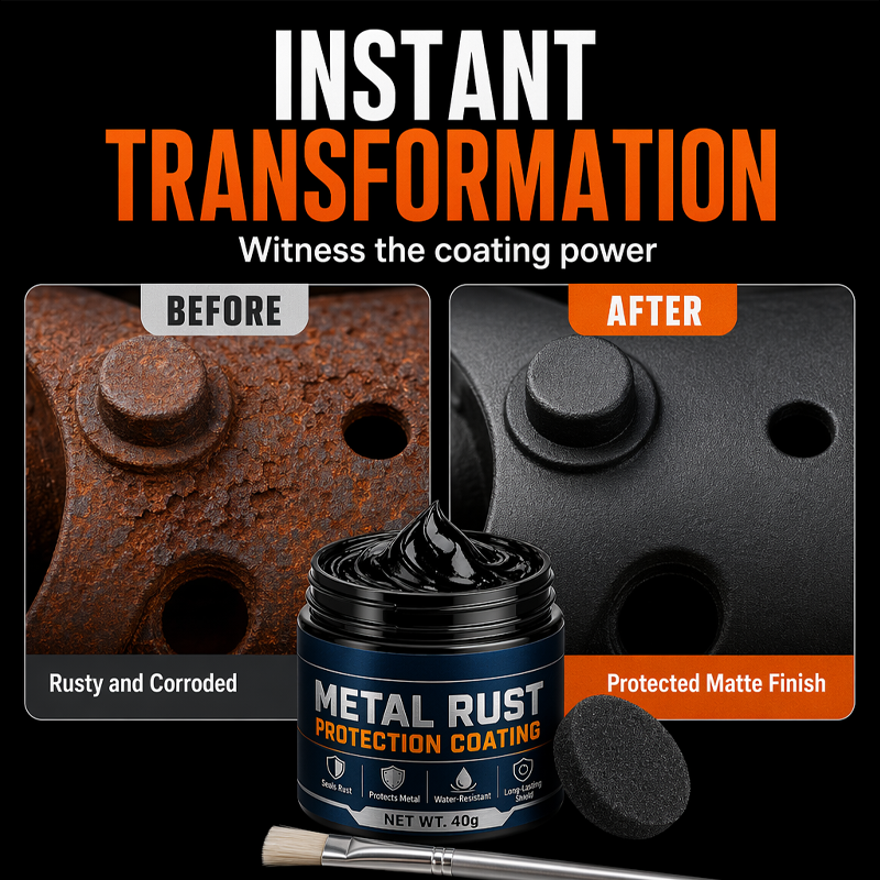 Lumiazos™ Black Metal Restoration Paste | Rust Protection & Surface Repair (OFFER)