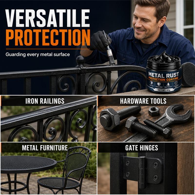 Lumiazos™ Black Metal Restoration Paste | Rust Protection & Surface Repair (OFFER)