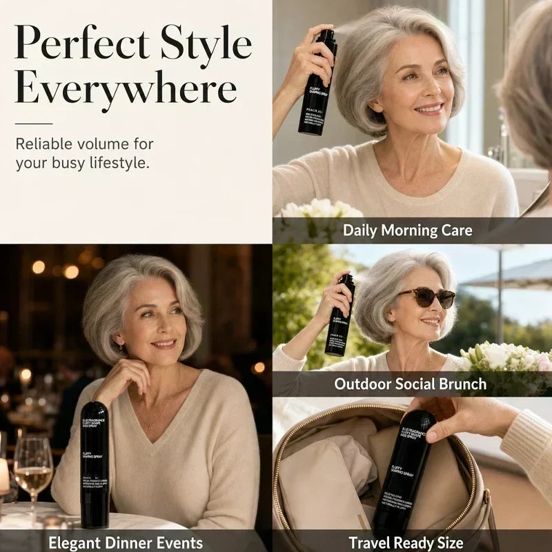 Peach-Scented Volumising Spray — Fuller-Looking Hair Without The Heavy Feel