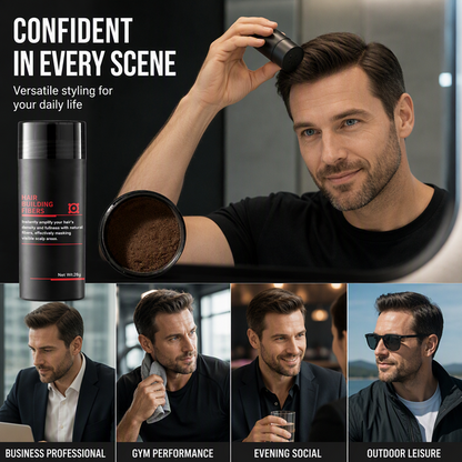 Instant Hair Building Fibres – Hairline Filler & Fuller-Looking Hair (offer)