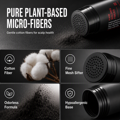 Instant Hair Building Fibres – Hairline Filler & Fuller-Looking Hair (offer)