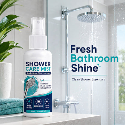 🚿✨ Lumiazos™ Shower Limescale Remover Spray — Dissolves Tough Limescale & Hard Water Marks for a Sparkling Clean Bathroom（Offer）